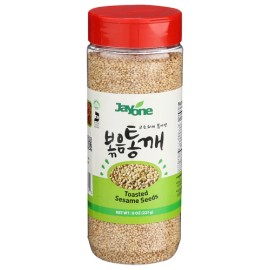 Jayone Spices Toasted Sesame Seeds 8 Oz (Pack of 12)