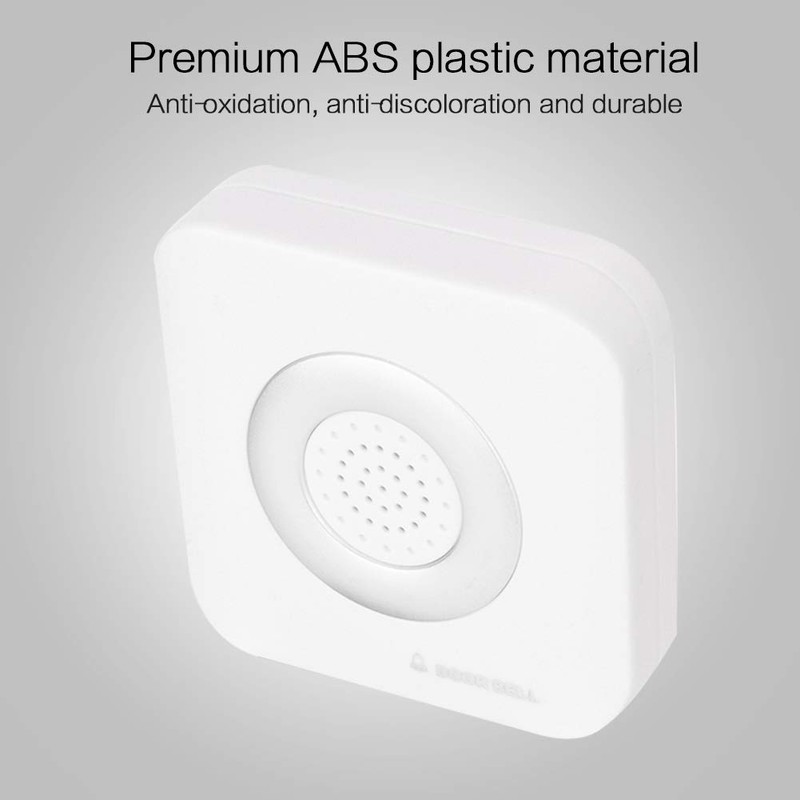 12V Wired Doorbell 4 Core Door Bell Alarm Wall-Mounted for