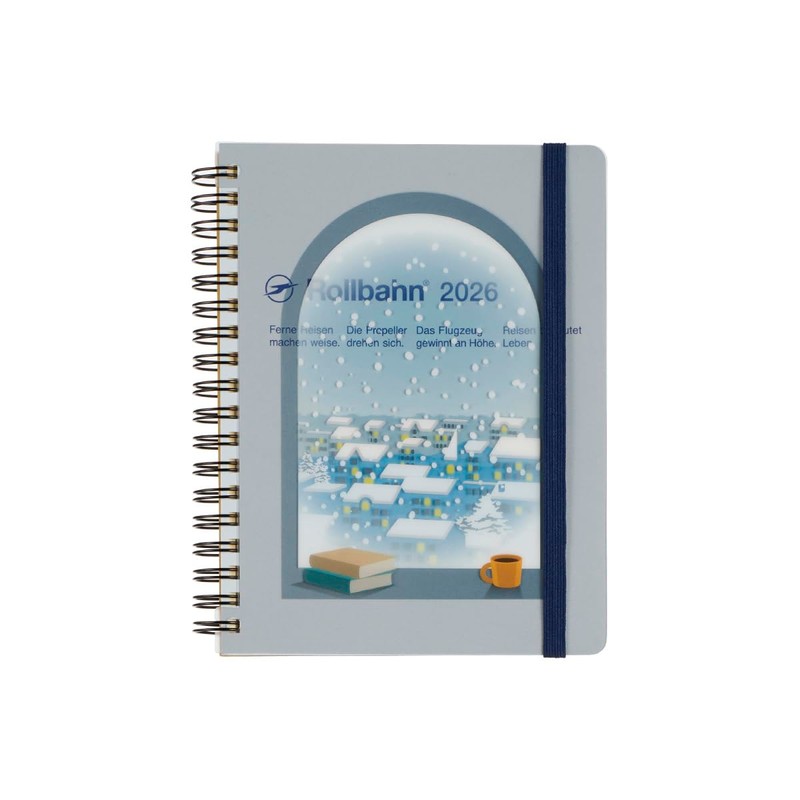 [Delphonics Notebook 2026 Version/Starts October 2025] Rollbahn Diary Trois L