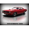 1970 Plymouth 'Cuda, Barracuda in Red NEW Metal Sign: 12x16" & Ships Free