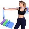 Latex Rubber Stretching Band Fitness Elasticity Yoga Pilates Home Workout Resistance Strength Band Long Band Beginner Blue / 라텍스 고무 스트레칭밴드 헬스 탄력 요가 필라테스 홈트 저항 근력 밴드 롱밴드 초급 블루