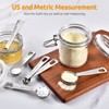 U-Taste 18/8 Stainless Steel Measuring Spoon, Metal Measuring Spoon for