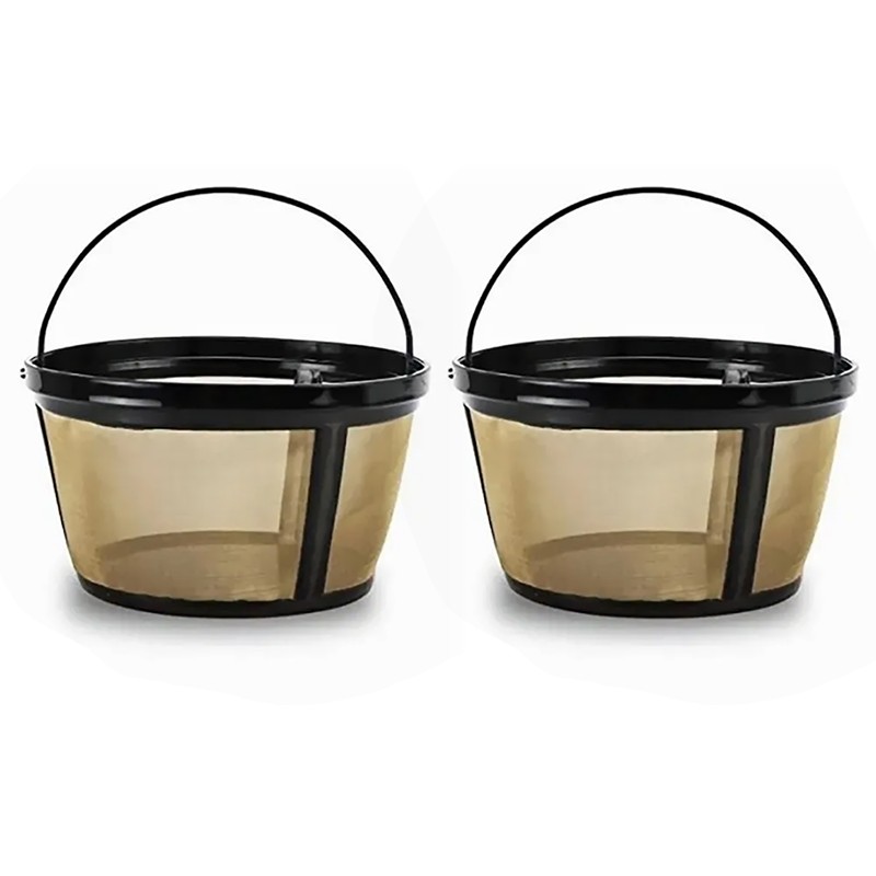Coffee Filter Stainless Steel Coffee Machine Reusable Cone Coffee Filter