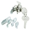 Prime-Line MP4946 Mailbox Lock, 1-9/16 In. Cam Reach, Diecast Construction,