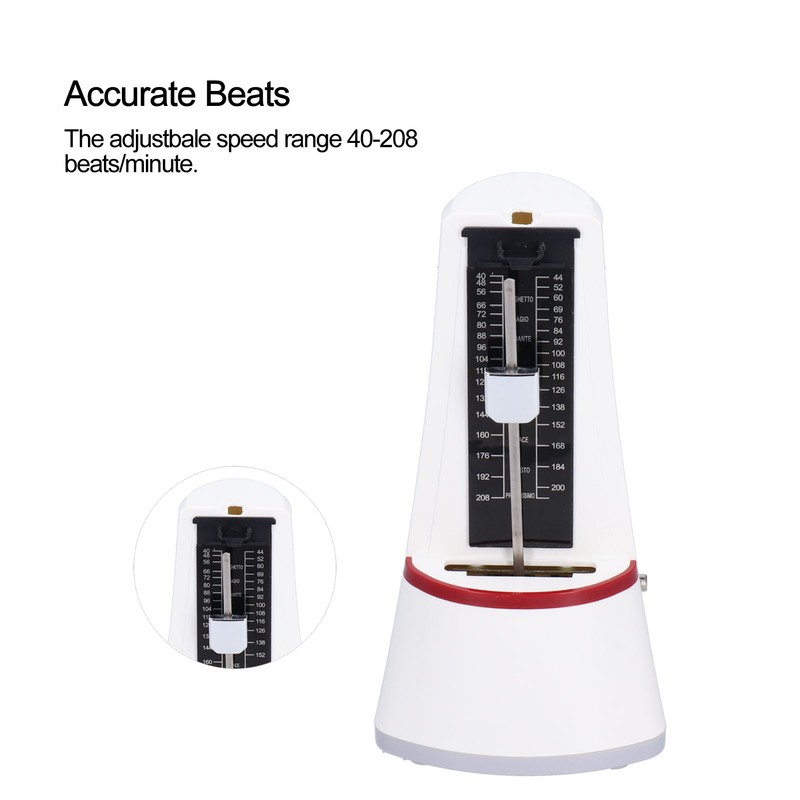 Mechanical Metronome Standard Universal Musician for Piano Guitar Violin Ukulele