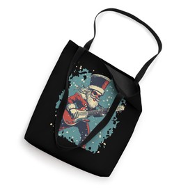 Shredding Nutcracker with a Cool Electric Guitar Costume Tote Bag