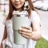 4 PCS Cute Ghost Straw Cover Cap,Straw Cover with 30&40