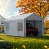 ADVANCE OUTDOOR Replacement Mesh Window Sidewall Tarp for 10/12x20 ft