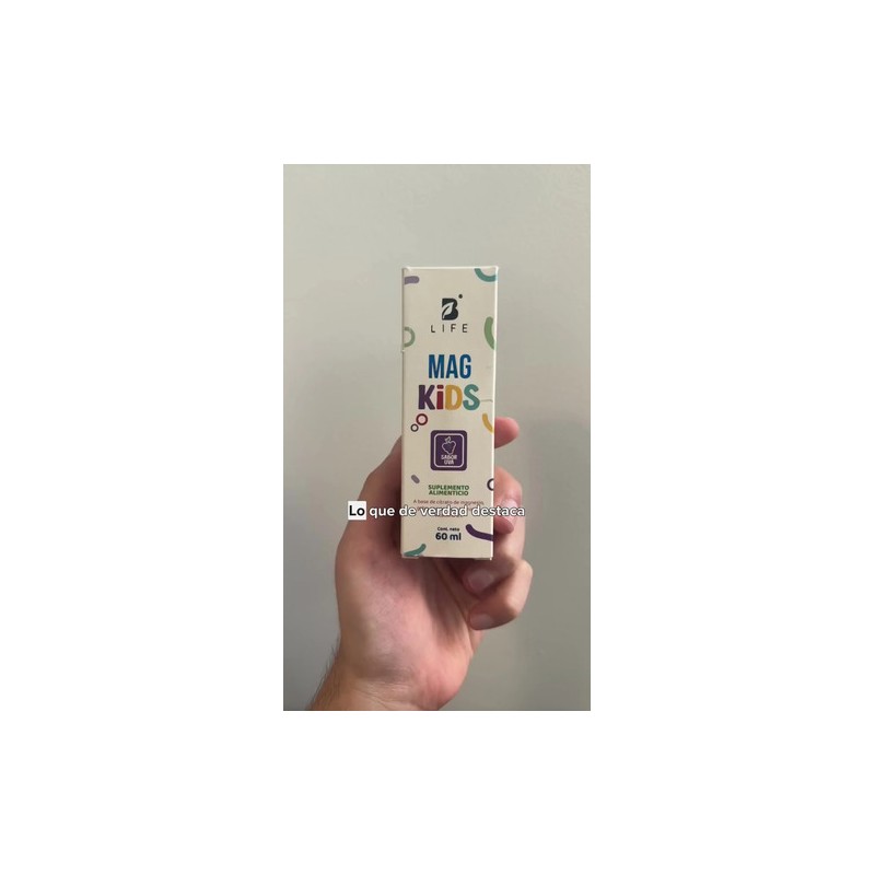 Citrato Magnesio Gaba Niños 60ml Life Kids Mag Sabor