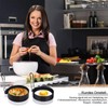 Egg Ring, 4 Pieces Stainless Steel Pancake Mould, Fried Egg