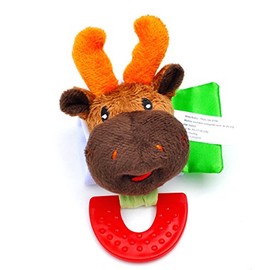 Wristy Buddy Teething Wristband, Moose
