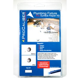 ProCaliber Products Sink, Bathtub & Shower Acrylic & Porcelain Surface Repair Kit - PRO Kohler White LCA