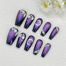New Arrival Pressed-on Nails, dedicated to live, weekly update a variety of styles, accidentally meet your favorite.:_N29_S