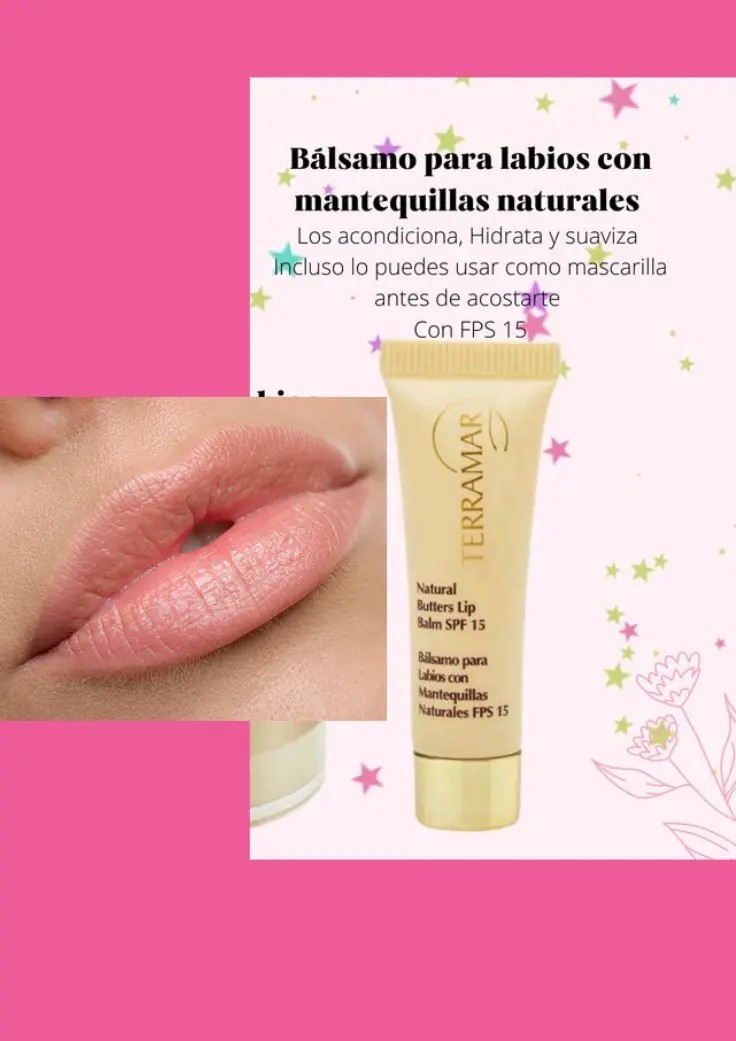 Bálsamo Para Labios Con Mantequillas Terramar