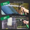 RESTMO Heavy Duty Hose Nozzle, Metal Garden Water Hose Sprayer