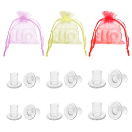 Heel Stoppers for High Heels, 6 Pairs Heel Protectors for Grass, 3 Sizes Clear High Heel Protectors, Heel Caps for High Heels, Soft Heel Covers for Walking on Grass and Uneven Floor