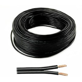 electrosmart Black Multistrand 2 x 0.5mm Speaker Cable Ideal for Car Audio & Home HiFi (10)