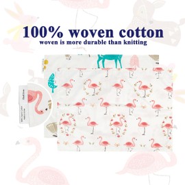 ALVABABY Cotton Toddler Pillowcases 2 Pack Kids Pillow Cover Fit 13"x 18" or 12"x16" Envelope for Girl Boy Sleepy Travel