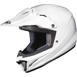 HJC CL-XY II Youth Motorcycle Riding Helmet (Solid White, Medium)