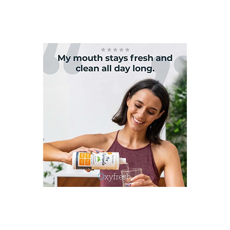 Zinc Mouthrinse with Fresh Mint - 16oz by Oxyfresh