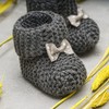 Weiche Babyschuhe gestrickt, Babychucks Unisex Strickschuhe, warme geh√§kelte Stricksocken f√ºr