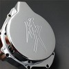 XKMT-Chromed Engine Stator Cover Compatible With Hayabusa Gsxr1300 1998-2012 Black