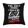 Resistance Band Home Workout Design Throw Pillow