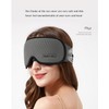 AsgenoX Sleep Mask Blackout, Breathable Memory Foam Zero Pressure Sleeping