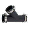 Fernco 1.5 in. Hub Flexible PVC Wye DWV Pipe Fitting