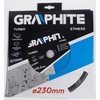 Graphite Professional Turbo Diamond disc Blade 230x22.2 Wet & Dry