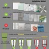 Handheld Shower Head Holder - 5 Positions Adjustable + 90°