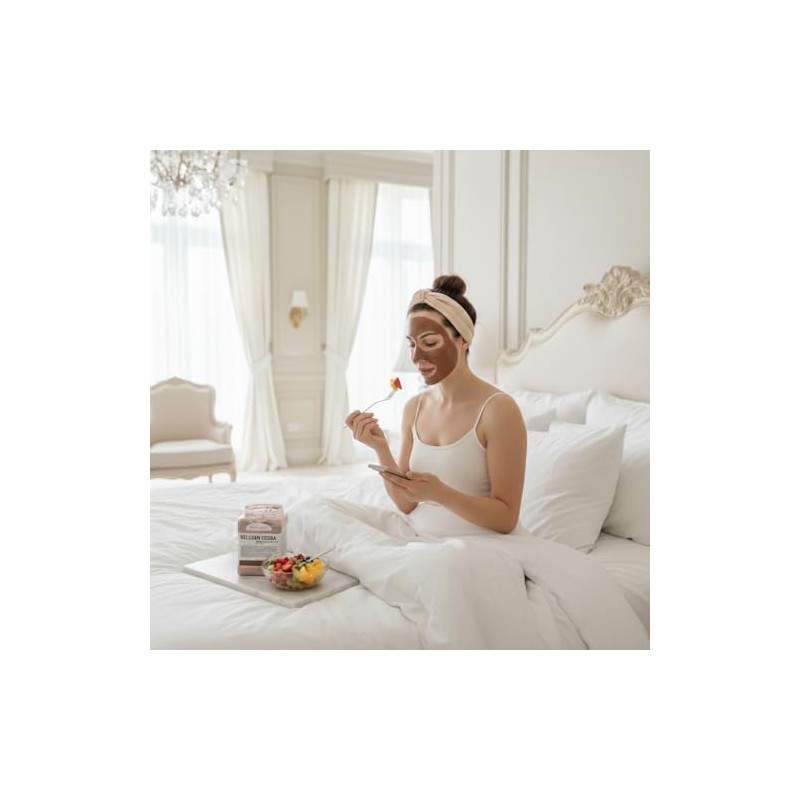 Bloom&Glow- Mascarilla profesional de gelatina de Belgium Cocoa Jelly mask.
