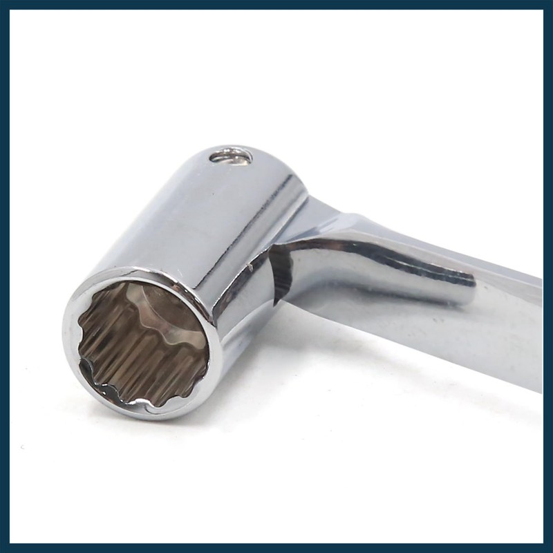 TUCKBOLD 10mm Swivel Head Combination Socket Spanner Wrench Auto Car