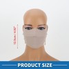 A ABSOPRO Adjustable Full Face Mask Adjustable 4.92" Windproof Face
