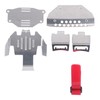 Stainless Steel Chassis Protector Plate Fit for Traxxas TRX‑4 G500