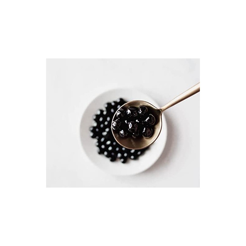 Black Tapioca Pearls, Black Starch Balls, Tapioca Balls by Yi-Feng,boba,