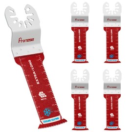 Pronese 5 PCS Oscillating Saw Blades, Multi Tool Blades for Cutting Hard Material Metal Nails Screws Wood and Plastic