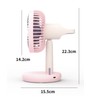 Desk Fan 3 Speed USB Charging Simple 1200mAh Quiet Portable