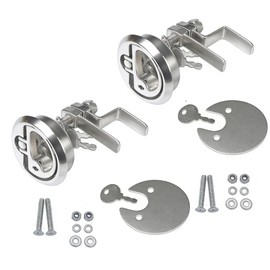 Thorn 316 Stainless Steel Locking Boat Cam Latch Marine Hatch Latches 2Pack