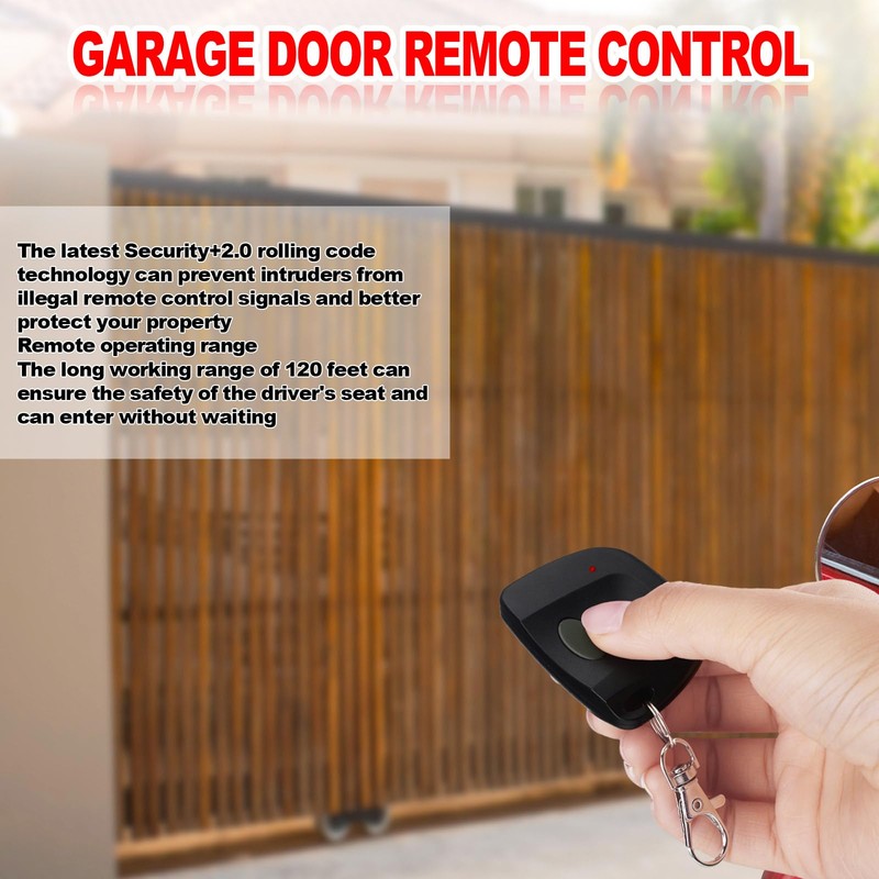Kingdder 9 Pcs Garage Door Remote Compatible with Linear Multicode