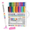 EooUooIP 24 Dry Wipe Marker Set, Whiteboard Marker, Whiteboard Pens,