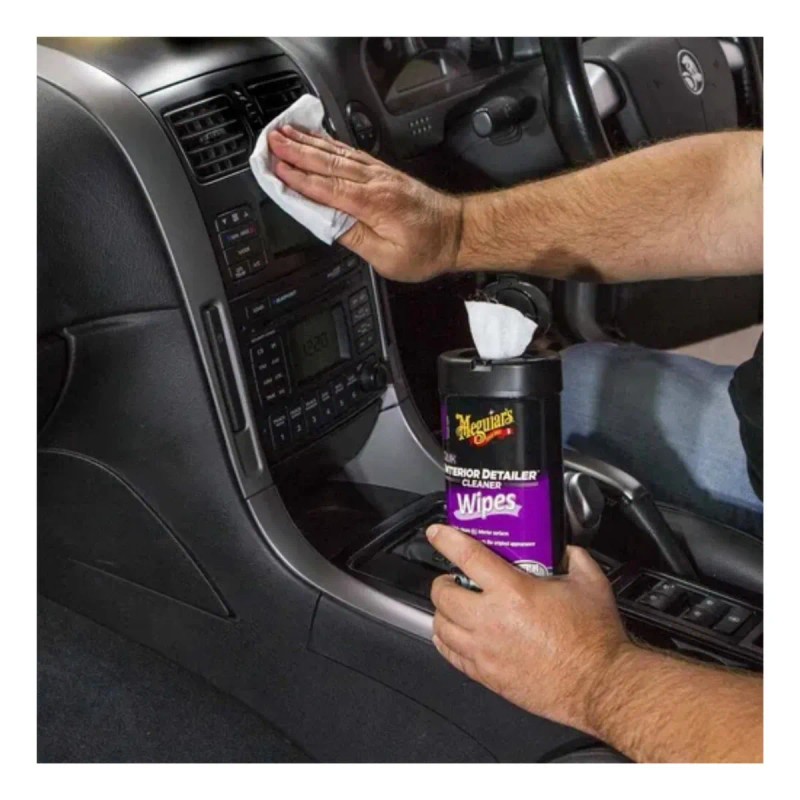 Toallas Limpiadoras Quik Interior De Auto X25 Uds Meguiar's