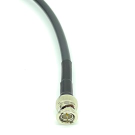AV-Cables 3G/6G HD SDI BNC Cable - Belden 1694a RG6 (10FT, Black)