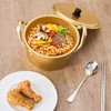 Tioncy 2 Set Korean Ramen Pot Kits Include 2 Ramen