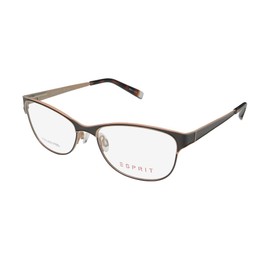 Esprit Women's Eyeglasses ET17474 ET/17474 565 Beige Full Rim Optical Frame 51mm