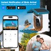 Solar-Powered Smart Bird Feeder with Camera | AI Recognition for