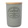 Airtight Coffee Canister in Dove Grey by Henry Watson, Made