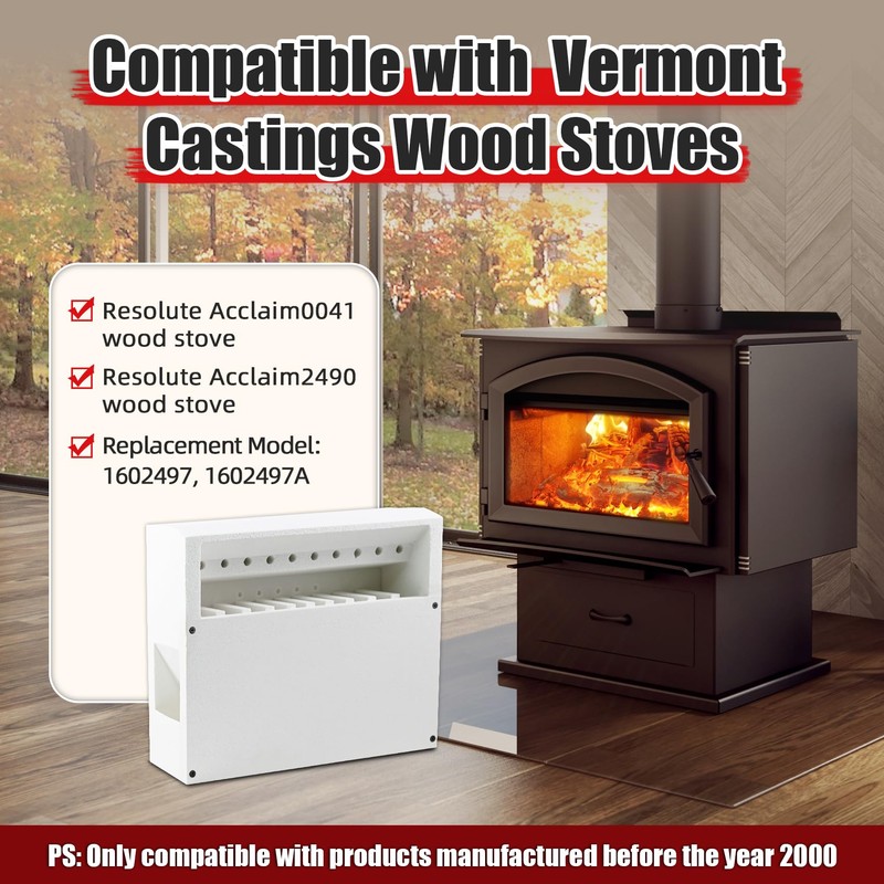 Thiadrs 1602497 Refractory Assembly Replacement for Vermont Castings Resolute Acclaim