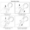 Heavy-Duty Stainless Steel Quick Release Boat Fender Clips