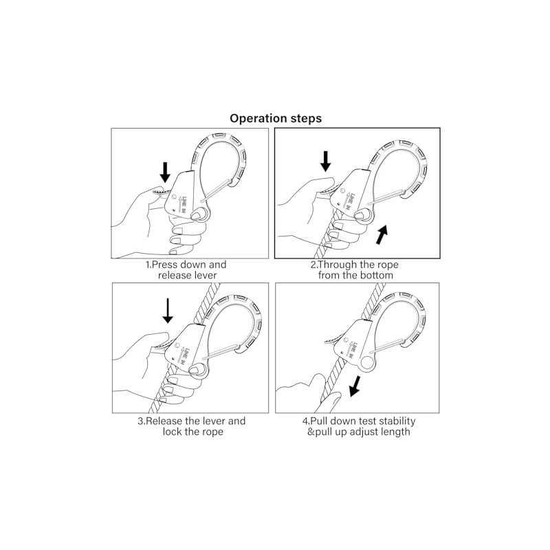 Heavy-Duty Stainless Steel Quick Release Boat Fender Clips